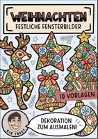 Vorschau - Mal- und Bastelvorlagen - Weihnachten Fensterbilder - Deckblatt