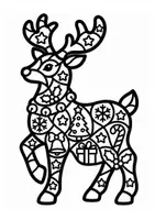 Vorschau - Mal- und Bastelvorlagen - Weihnachten Fensterbilder - Seite 1