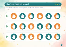 Vorschau - Arbeitsblätter - Brain Boost! – Konzentration & Koordination für Kinder - Seite 3
