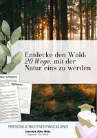 Vorschau - Arbeitsblätter - Natur erleben - Erlebnispädagogik und Teambuilding - Deckblatt
