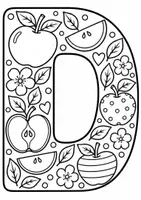 Vorschau - Mal- und Bastelvorlagen - Girlande Apfel Kunst Klasse 1 Klasse 2 Vertretungsstunde Herbst - Seite 3