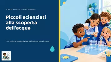 anteprima - Esperimenti - Piccoli scienziati acqua - Pagina di copertina