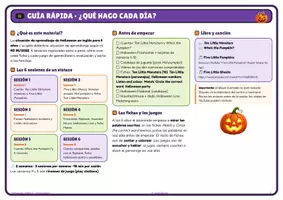 Vista previa - Unidades / Secuencias / Situaciones de Aprendizaje - Situaciones de aprendizaje Halloween en inglés · Infantil 3, 4 y 5 años · Guía didáctica completa - página 2
