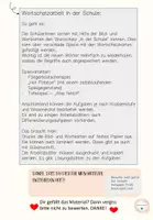 Vorschau - Arbeitsblätter - Wortschatz- In der Schule - Seite 2
