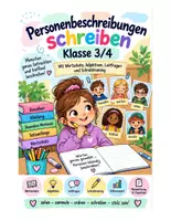 Vorschau - Stundenentwürfe - Personenbeschreibung schreiben - Klasse 3/4 | Schreibtraining mit Arbeitsblättern - Seite 1
