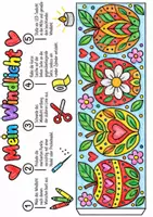 Vorschau - Mal- und Bastelvorlagen - Windlichter basteln Herbst Apfel Klasse 1-4 Kunst Vertretungsstunde - Seite 1
