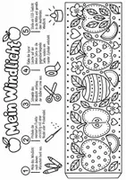 Vorschau - Mal- und Bastelvorlagen - Windlichter basteln Herbst Apfel Klasse 1-4 Kunst Vertretungsstunde - Seite 3
