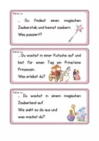 Vorschau - Aufgabenkarten - Schreibanlässe - Seite 1