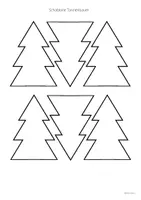 Vorschau - Mal- und Bastelvorlagen - Weihnachtskarte DIY Weihnachtsbaum aus alten Buchseiten - Seite 2