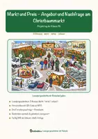 Vorschau - Mal- und Bastelvorlagen - Markt und Preis – Angebot und Nachfrage am Christbaummarkt – Lesespurgeschichte mit Rätselaufgaben (Klasse 9) - Seite 1