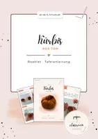 Vorschau - Mal- und Bastelvorlagen - Kürbis aus Ton | Schritt-für-Schritt-Anleitung mit Booklet - Deckblatt