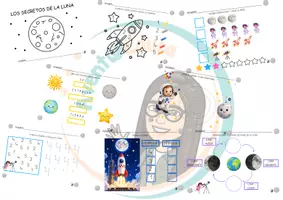Vista previa - Unidades / Secuencias / Situaciones de Aprendizaje - LOS SECRETOS DE LA LUNA - página 1