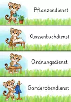 Vorschau - Fördermaterial/Inklusion - Klassendienste Leopardenklasse - Seite 3