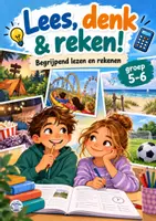 Voorbeeld - Begrijpend Lezen & rekenen - Lees, denk & reken (groep 5-6) - Voorblad