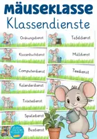 Vorschau - Poster - Mäuseklasse Klassendienste - Deckblatt