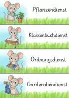 Vorschau - Poster - Mäuseklasse Klassendienste - Seite 3