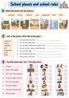 Vorschau - Arbeitsblätter - Englisch Klasse 5: School Starter Bundle | School Subjects, Days of the Week & School Rules | Wortschatz, Reading & Übungen - Seite 1