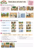 Vorschau - Arbeitsblätter - Englisch Klasse 5: School Starter Bundle | School Subjects, Days of the Week & School Rules | Wortschatz, Reading & Übungen - Seite 2