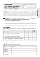 Vorschau - Arbeitsblätter - Der Wasserkreislauf - Schülerheft mit Lösungen - Seite 1