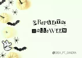 Vista previa - Tarjetas / Manipulativos - Propuestas halloween Infantil - página 1