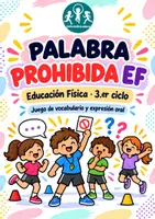Vista previa - Juegos / Gamificación - Palabra Prohibida EF-Juego de Educación Física (3.er ciclo) - Portada