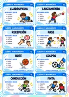 Vista previa - Juegos / Gamificación - Palabra Prohibida EF-Juego de Educación Física (3.er ciclo) - página 2