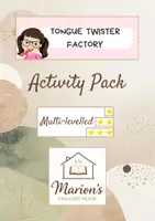 Vista previa - Juegos / Gamificación - Tongue Twisters: Multi-levelled Activity Pack - página 1