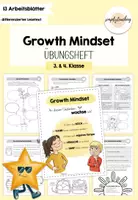 Vorschau - Arbeitsblätter - Materialpaket - Growth Mindset (Übungsheft, Poster, Stop & Swap, und Leporello) - Seite 1