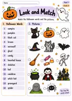 Vorschau - Arbeitsblätter - Halloween Englisch Klasse 6 | 17 abwechslungsreiche Arbeitsblätter | Vocabulary, Reading, Writing & Speaking | Quiz, Rätsel & Mystery Escape - Seite 2