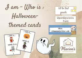 Vista previa - Hojas de trabajo - Halloween Bundle: All Primary | Poem, craft, reading, chant, speaking... - página 1