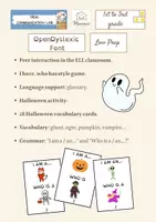 Vista previa - Juegos / Gamificación - I have Who has: Halloween Edition (Cards and Glossary) - Portada
