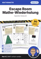 Vorschau - Stundenentwürfe - Escape Room Mathe ZP10 Wiederholung: Operation Nullpunkt · Kl. 10 - Deckblatt