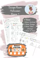 Vorschau - Arbeitsblätter - Escape Room Halloween Klasse 1 happy_growing - Deckblatt