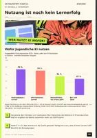 Vorschau - Stundenentwürfe - KI beim Lernen - Sachtext und Grafik vergleichend analysieren - Seite 3