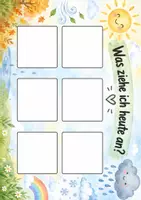 Vorschau - Spiele - Anziehtafel für Kinder zum Ausdrucken Montessori Material - Seite 2