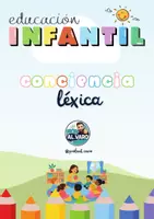 Vista previa - Unidades / Secuencias / Situaciones de Aprendizaje - CONCIENCIA LÉXICA, SILÁBICA Y FONÉMICA (E. INFANTIL) - página 1