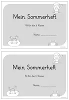 Vorschau - Arbeitsblätter - Wiederholungsheft/Ferienheft - Fit für die 3. Klasse - Seite 1