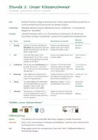 Vorschau - Stundenentwürfe - Die ersten Stunden im Sachunterricht Klasse 1/2 – 10 fertige Stundenbilder: Schulhaus, Regeln, Schulweg, mit Arbeitsblättern - Seite 3