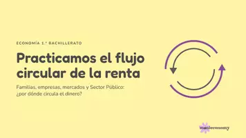 Vista previa - Unidades / Secuencias / Situaciones de Aprendizaje - El flujo circular de la renta en 3 ejercicios tipo examen - página 1