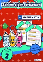 Vorschau - Arbeitsblätter - Zahlenreihen fortsetzen Klasse 2 | Übungsheft Zahlenfolgen mit 3 Niveaus | mit Lösungen - Deckblatt