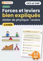 Aperçu - Feuilles d'exercices - Forces et leviers – CE2 et CM1 - Page de couverture
