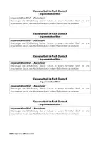 Vorschau - Stundenentwürfe - Materialpaket "Argumentativer Brief/Begründeter Brief - Klasse 7-8" (8 Doppelstunden) - Seite 1