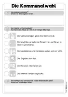 Vorschau - Arbeitsblätter - Leben in der Stadt - Kommunalwahl - Demokratie - Seite 2