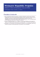 Vorschau - Unterrichtsreihen - Projektarbeit zur Weimarer Republik (Q1) - Seite 2