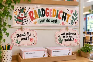Voorbeeld - Raadgedicht - Voorblad