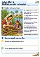 Vorschau - Arbeitsblätter - Mirjam ist mutig | Religion Klasse 4 Arbeitsblätter | Evangelische Religionslehre | 10 Arbeitsblätter als PDF - Seite 2