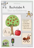 Vorschau - Arbeitsblätter - Buchstabeneinführung - wachsendes Materialpaket - Seite 1