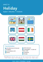 Vorschau - Arbeitsblätter - Holiday Flashcards/Spiele/Übungen (Unit8 - Playway4) - Deckblatt