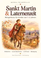 Vorschau - Bildkarten - Sankt Martin | Morgenkreis für die Krippe - Deckblatt