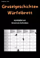 Vorschau - Arbeitsblätter - Würfelbrett Halloween - Gruselgeschichten schreiben - Klasse 5,6,7,8 - Deckblatt